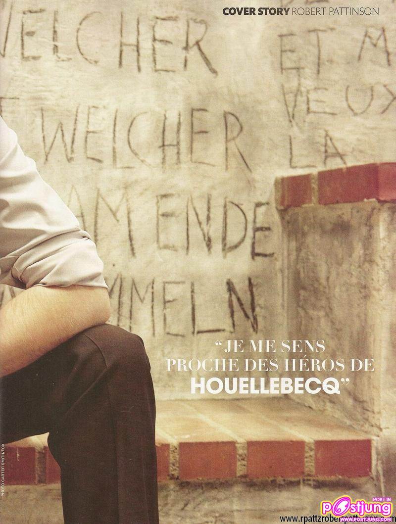 Robert Pattinson @Madame Figaro April 2011