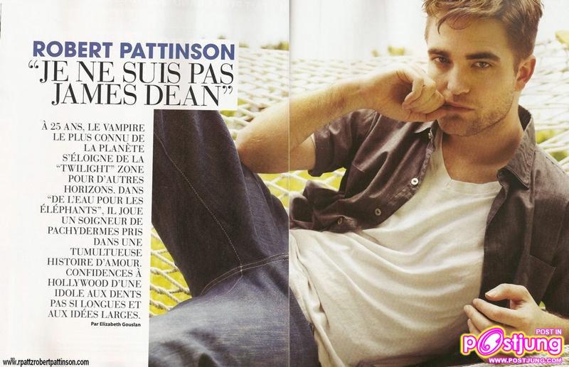 Robert Pattinson @Madame Figaro April 2011