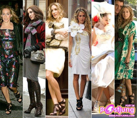 แฟชั่นสุดเริ่ดของแครี่ แบรดชอว์