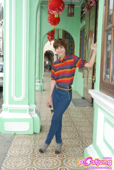 เอ๋-มณีรัตน์ เบื้องหลังถ่ายแบบนิตยสารชีวจิต ฉบับเดือนเมษายน 2554