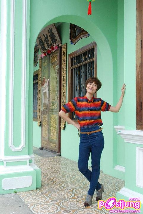 เอ๋-มณีรัตน์ เบื้องหลังถ่ายแบบนิตยสารชีวจิต ฉบับเดือนเมษายน 2554