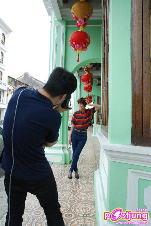 เอ๋-มณีรัตน์ เบื้องหลังถ่ายแบบนิตยสารชีวจิต ฉบับเดือนเมษายน 2554