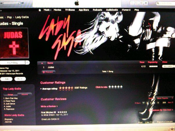 lady gaga & judas