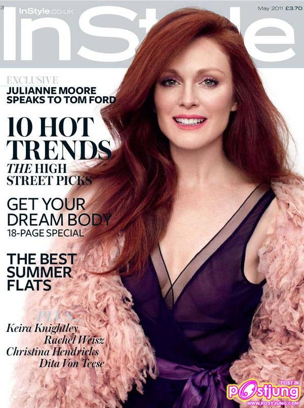 Julianne Moore @InStyle UK May 2011