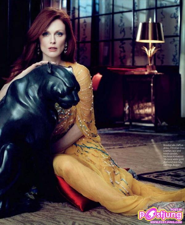 Julianne Moore @InStyle UK May 2011