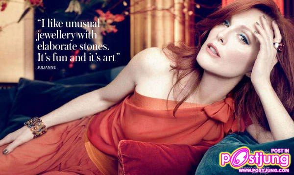 Julianne Moore @InStyle UK May 2011