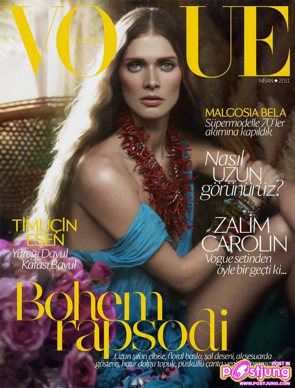 Malgosia Bela @Vogue Turkey April 2011