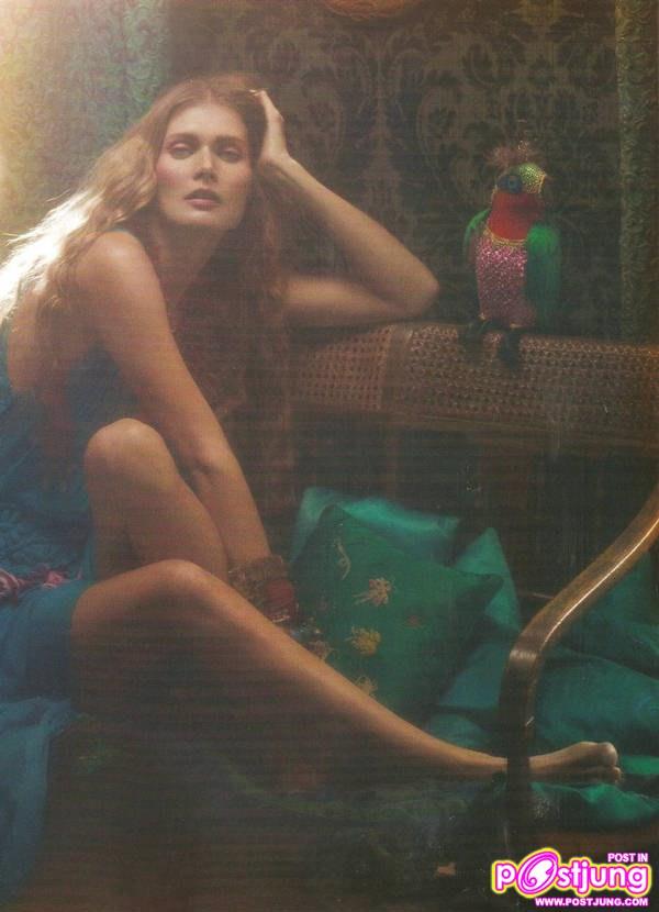 Malgosia Bela @Vogue Turkey April 2011