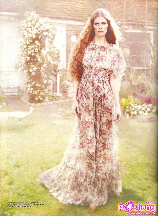 Malgosia Bela @Vogue Turkey April 2011