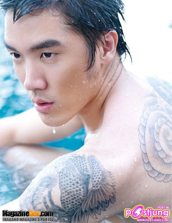 หนุ่มน่าตาเถื่อน ๆ รอยสักเท่ ๆ ชอบไหมคร่ะ