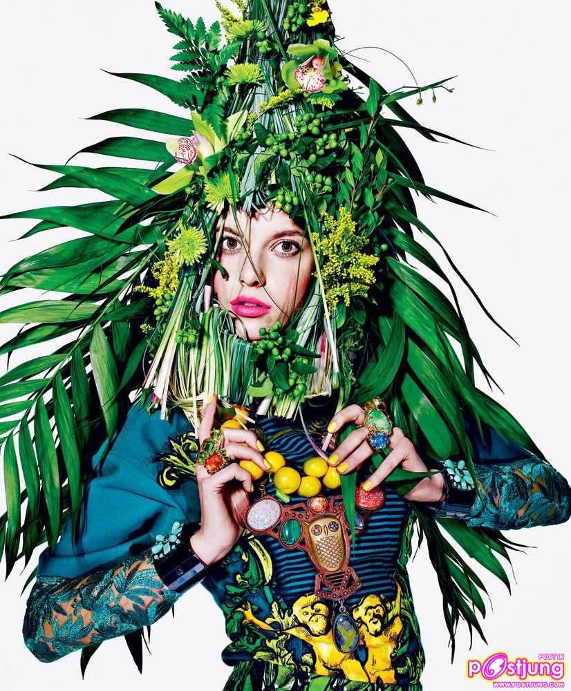 Tati Cotliar @The NY Times T-Style Summer 2011