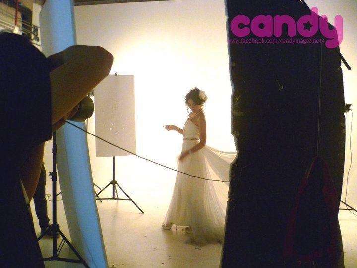 ญาญ่า เบี้องหลังถ่ายแบบนิตยสารCANDY vol.1 no.75 April 2011