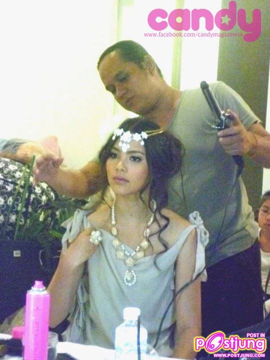 ญาญ่า เบี้องหลังถ่ายแบบนิตยสารCANDY vol.1 no.75 April 2011