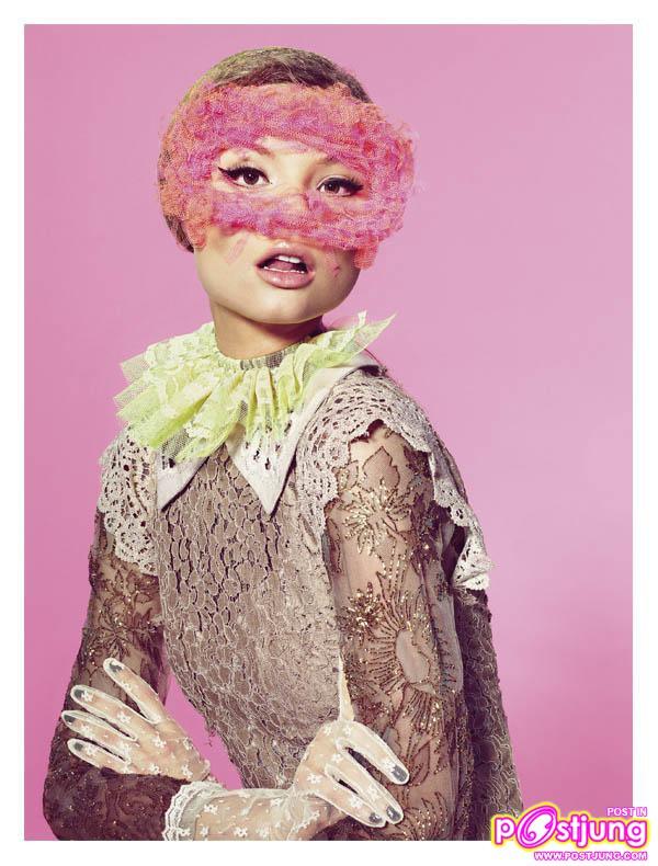 Magdalena @Vogue Italia Beauty April 2011