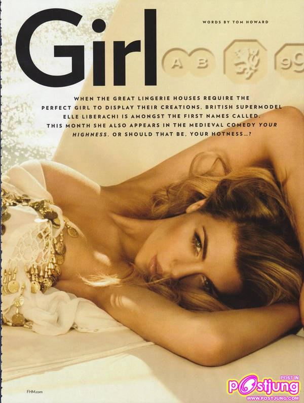 Elle Liberachi @FHM UK May 2011
