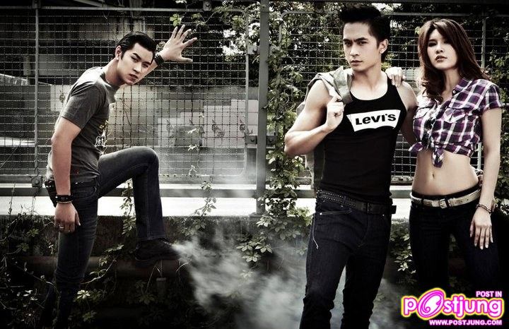 3หนุ่ม-สาวLEVI'S @Crush magazine no.42 April 2011