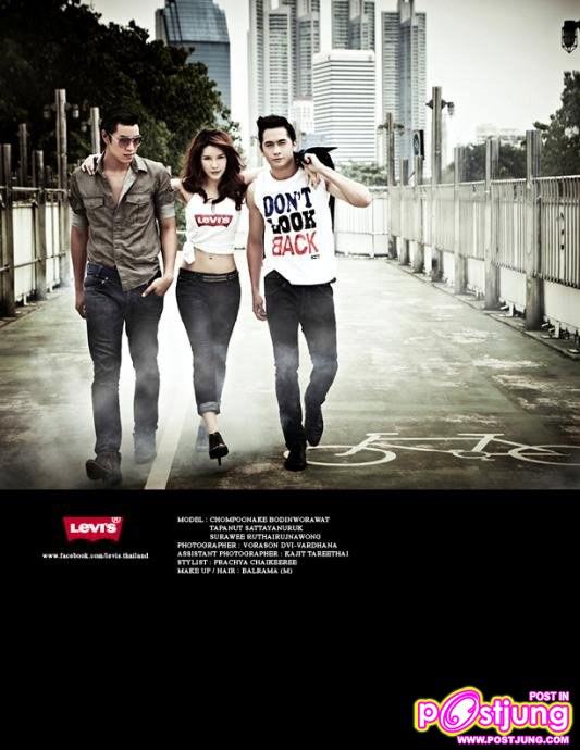 3หนุ่ม-สาวLEVI'S @Crush magazine no.42 April 2011