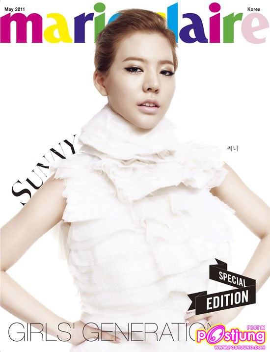 SNSD @MarieClaire Korea May 2011