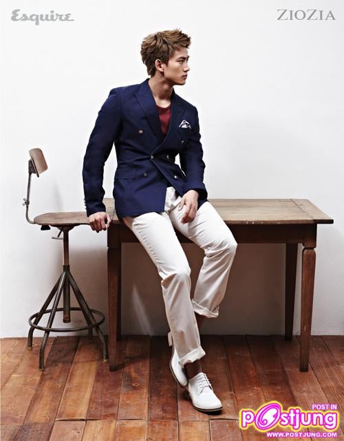 Taecyeon & Chansung @Esquire Korea May 2011