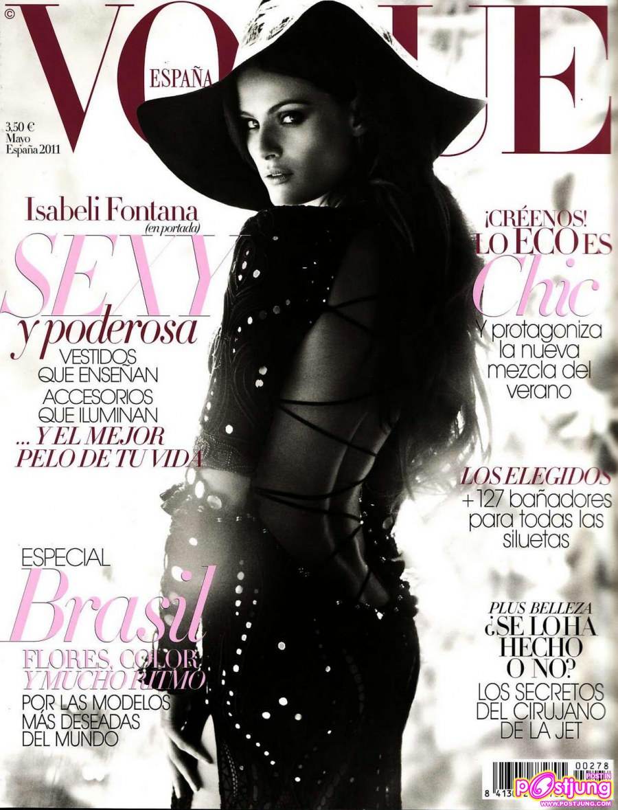 Isabeli Fontana @Vogue Spain, May 2011
