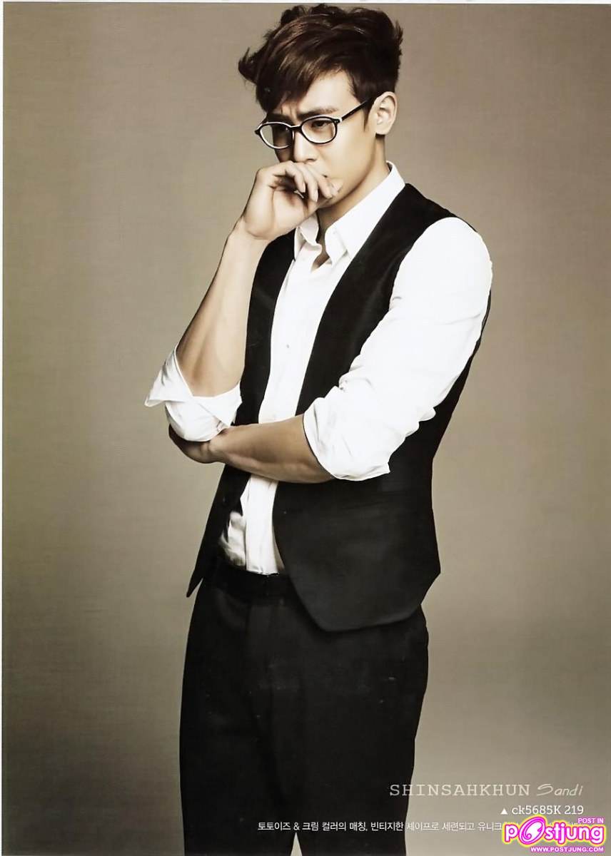 Nichkhun for 2011 CK Collection Eyewear on GQ Magazine