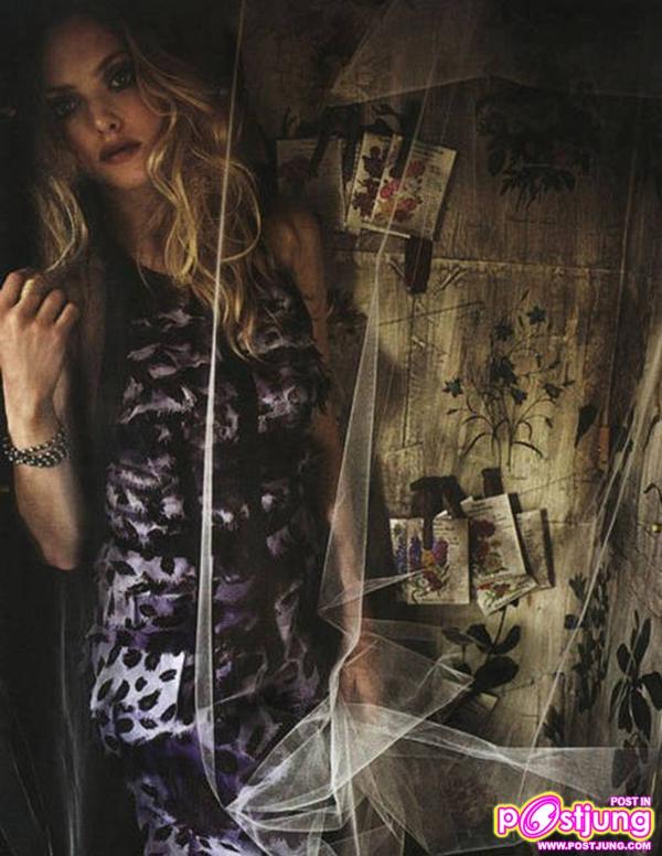 Amanda Seyfried @Marie Claire UK April 2011