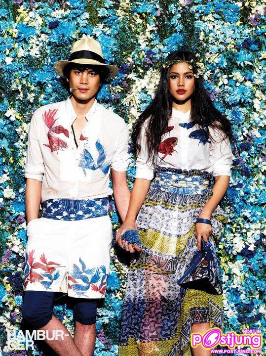 ซันนี่ & ญาญ่า @HAMBURGER MAGAZINE no.154 April 2011