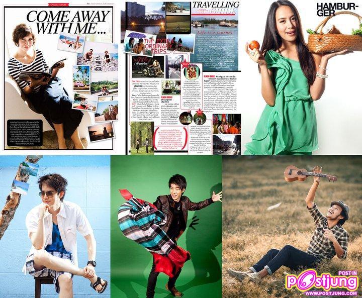 ซันนี่ & ญาญ่า @HAMBURGER MAGAZINE no.154 April 2011