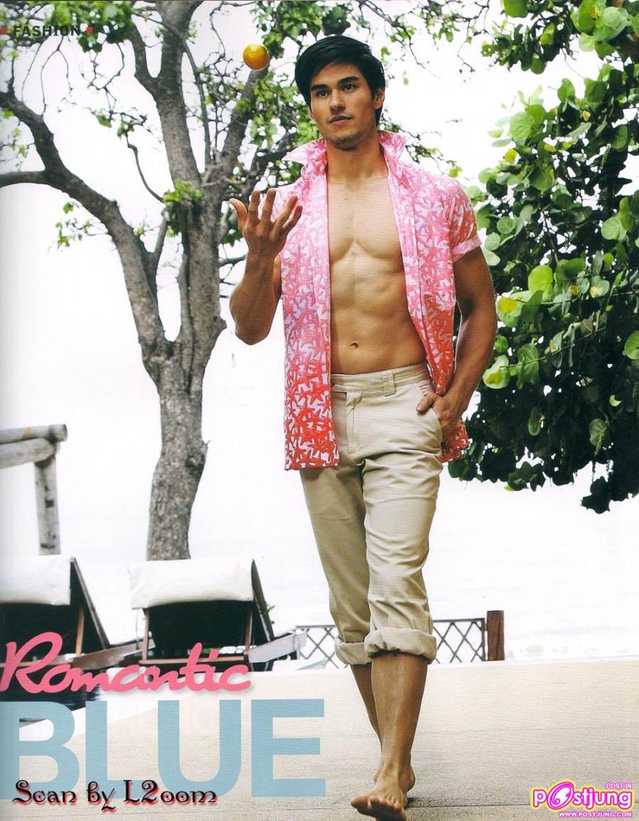 Paul:Fasion-Romantic blue @GM vol.25 no.393  April  2011