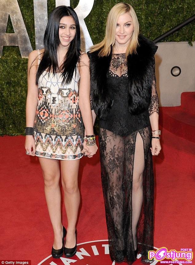 Madonna กับลูกสาว Lourdes Leon งาน Vanity Fair Oscars Party!
