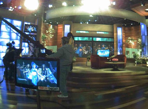 lady gaga & on The Ellen Show today