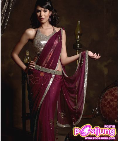 Sari แฟชั่นสุด Chic ของอินเดีย