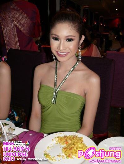 ภาพบรรยากาศเก็บตัวของผู้เข้าประกวด Miss Tiffany Universe 2011