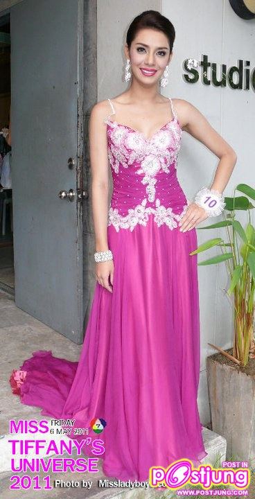 ภาพผู้เข้าประกวดMiss Tiffany Universe 2011 ถ่ายภาพนิ่งชุด Cocktail และ Evening Gown ในแนว Haute Couture