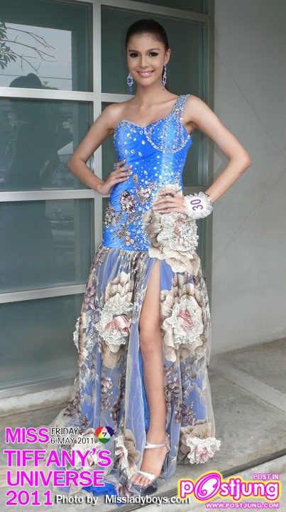 ภาพผู้เข้าประกวดMiss Tiffany Universe 2011 ถ่ายภาพนิ่งชุด Cocktail และ Evening Gown ในแนว Haute Couture
