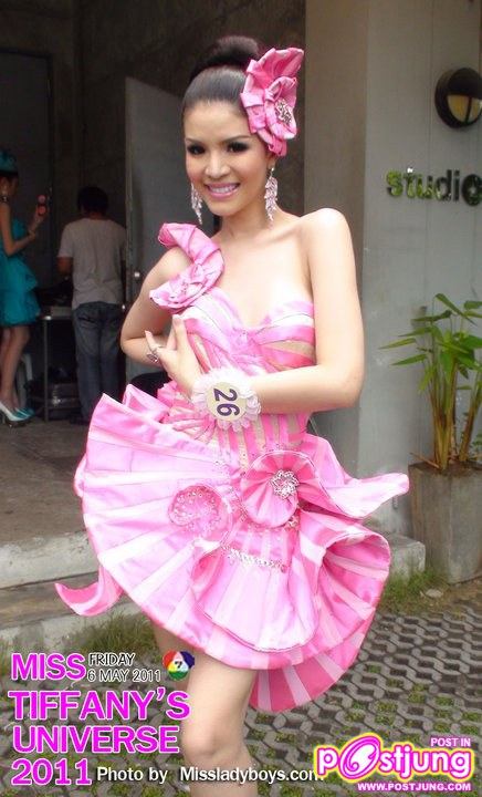 ภาพผู้เข้าประกวดMiss Tiffany Universe 2011 ถ่ายภาพนิ่งชุด Cocktail และ Evening Gown ในแนว Haute Couture