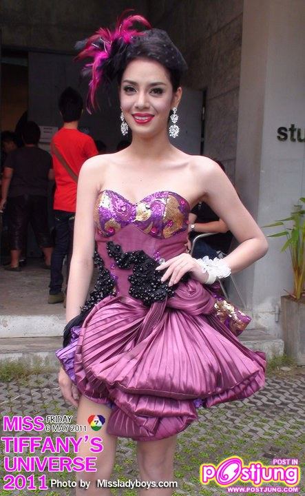 ภาพผู้เข้าประกวดMiss Tiffany Universe 2011 ถ่ายภาพนิ่งชุด Cocktail และ Evening Gown ในแนว Haute Couture