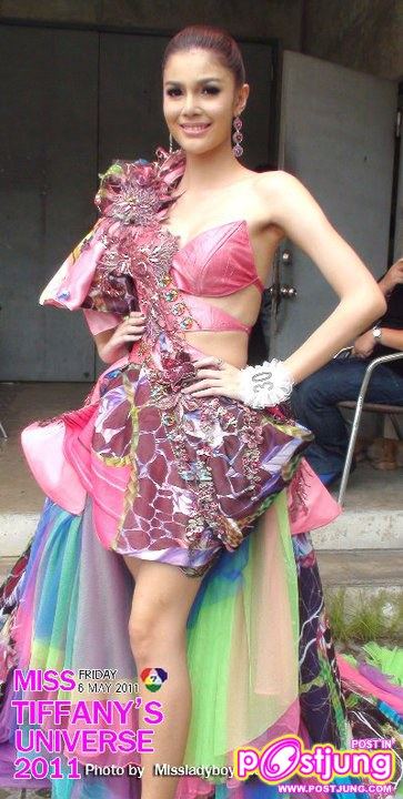 ภาพผู้เข้าประกวดMiss Tiffany Universe 2011 ถ่ายภาพนิ่งชุด Cocktail และ Evening Gown ในแนว Haute Couture