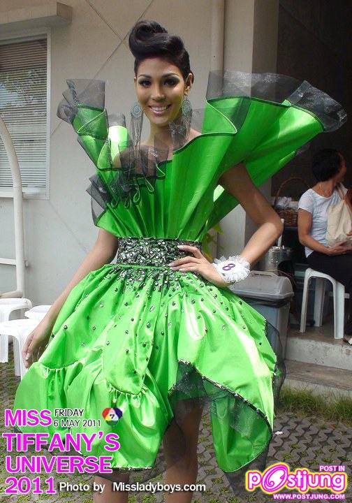 ภาพผู้เข้าประกวดMiss Tiffany Universe 2011 ถ่ายภาพนิ่งชุด Cocktail และ Evening Gown ในแนว Haute Couture