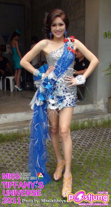 ภาพผู้เข้าประกวดMiss Tiffany Universe 2011 ถ่ายภาพนิ่งชุด Cocktail และ Evening Gown ในแนว Haute Couture