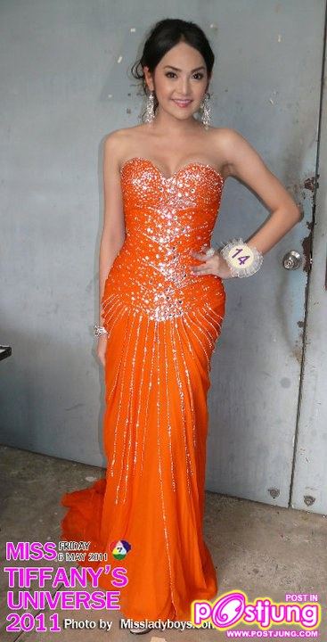 ภาพผู้เข้าประกวดMiss Tiffany Universe 2011 ถ่ายภาพนิ่งชุด Cocktail และ Evening Gown ในแนว Haute Couture