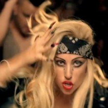 lady gaga & โพสครั้งสุดท้าย ฉากในเอ็มวี judas