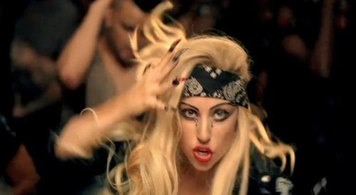 lady gaga & โพสครั้งสุดท้าย ฉากในเอ็มวี judas