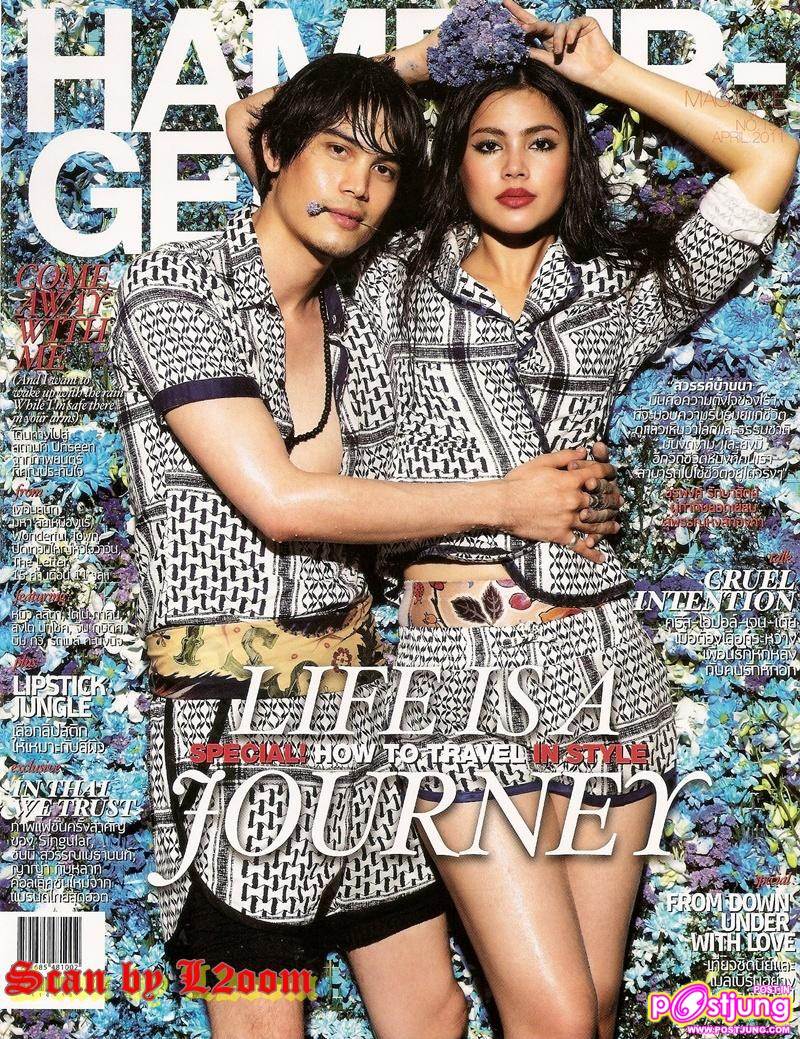 [Scan] Fasion:Secret Garden by ซันนี่ & ญาญ่า & ซิน-นัท(Singular) @HAMBURGER MAGAZINE no.154 April 2011