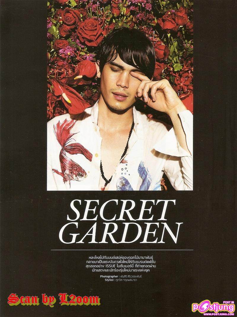 [Scan] Fasion:Secret Garden by ซันนี่ & ญาญ่า & ซิน-นัท(Singular) @HAMBURGER MAGAZINE no.154 April 2011