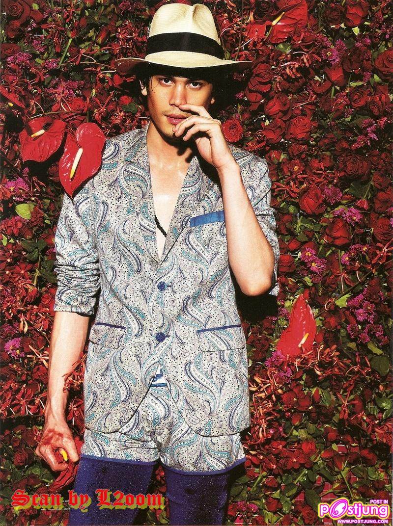 [Scan] Fasion:Secret Garden by ซันนี่ & ญาญ่า & ซิน-นัท(Singular) @HAMBURGER MAGAZINE no.154 April 2011