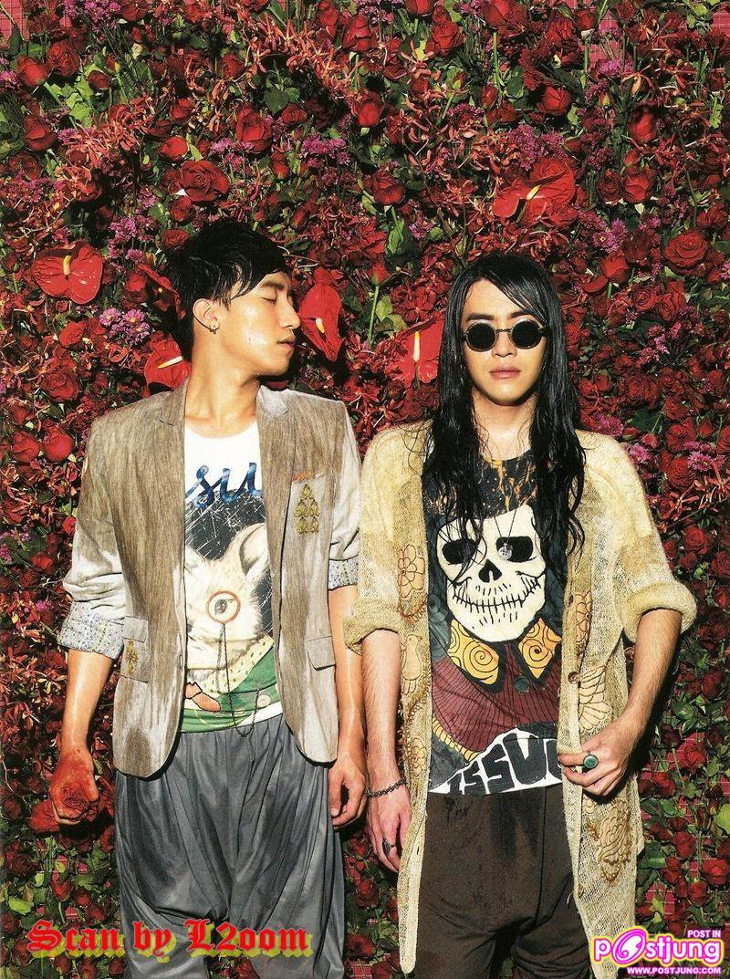 [Scan] Fasion:Secret Garden by ซันนี่ & ญาญ่า & ซิน-นัท(Singular) @HAMBURGER MAGAZINE no.154 April 2011