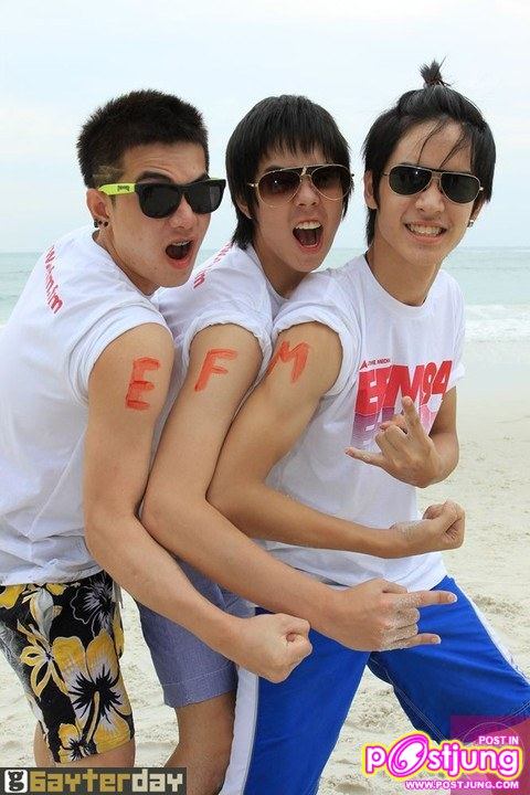 งาน EFM Six pack on the beach!