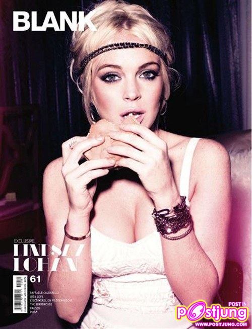 Lindsay Lohan @Blank magazine May 2011