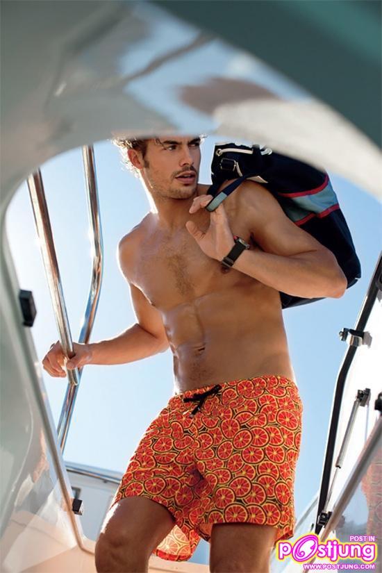 Philippe photoshoot for Homme Beachwear 2011